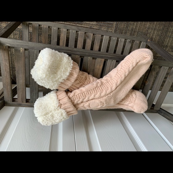 Indigo reading socks. Soft pink. Never worn! - Picture 5 of 5